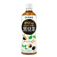 ◆伊藤園 かりっと大豆イソフラボン黒豆茶 600ml 【24個セット】