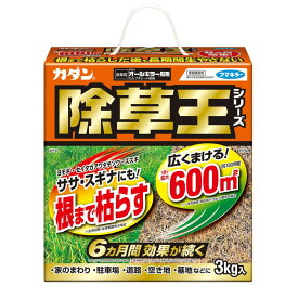 【ポイント10倍】【農薬】フマキラー カダン 除草王 オールキラー 粒剤 3kg