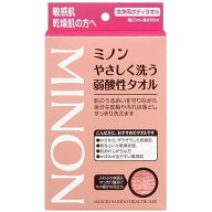 第一三共ヘルスケア ミノン やさしく洗う弱酸性タオル 1枚入