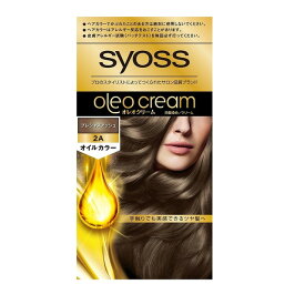 【医薬部外品】ヘンケルジャパン サイオス オレオクリームヘアカラー2A 50g+50g