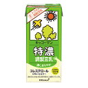 ◆【特定保健用食品】キッコーマン 特濃 調整豆乳 1.0L【6本セット】