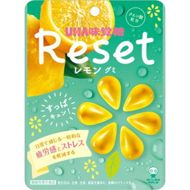 ◆味覚糖 リセットレモングミ（機能） 40G【10個セット】