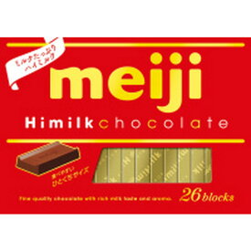 ◆明治 ハイミルクチョコレートBOX 120G【6個セット】