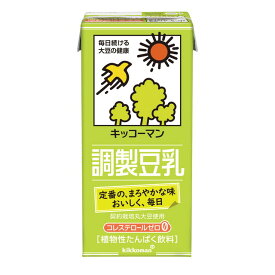 ◆キッコーマン 調製豆乳 1.0L【6本セット】