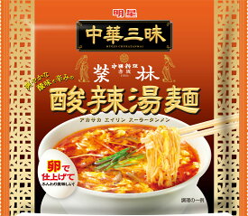 ◆明星 中華三昧 赤坂榮林酸辣湯麺 103G【12個セット】
