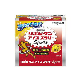 ◆大正製薬 リポビタン アイススラリー for Sports ハニーレモン風味 120g×6袋入り