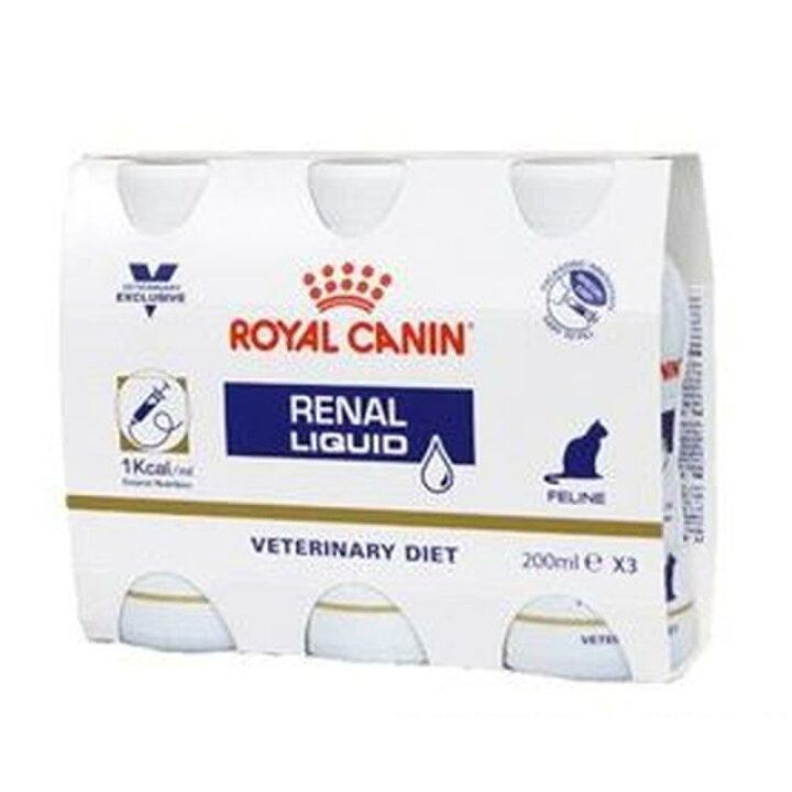 楽天市場】ロイヤルカナン 猫用 腎臓サポート リキッド 200ml 3本 