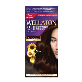 【医薬部外品】ウエラトーン2＋1 クリームタイプ 4G ダークウォームブラウン 60g+60g+7.3ml