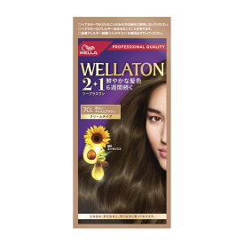 【医薬部外品】ウエラトーン2＋1 クリームタイプ 7CL 明るいキャメルブラウン 60g+60g+7.3ml