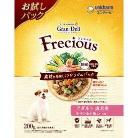 Frecious アダルト チキン＆小魚 200g