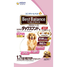 ベストバランスMダックス用13歳ふっくら 1.7kg