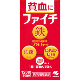 【第2類医薬品】小林製薬ファイチ 120錠