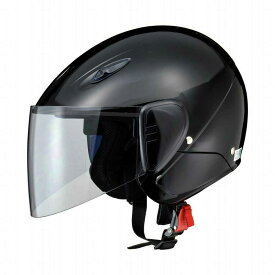 リード工業 SERIO セミジェットヘルメット ブラック RE35 BK 1個