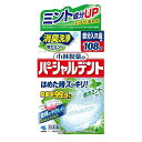 假牙清潔劑｜小林製薬 部分入れ歯用 パーシャルデント 強力ミントタイプ 108錠