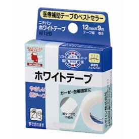 ニチバンホワイトテープ 12MM x9M【3個セット】