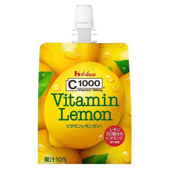 ◆ハウス C1000 ビタミンレモンゼリー 180g