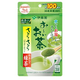 ◆伊藤園 お〜いお茶 抹茶入りさらさら緑茶 80g【3個セット】