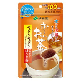 ◆伊藤園 お〜いお茶 さらさらほうじ茶 80g【3個セット】