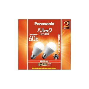 pi\jbN Panasonic LEDd 60W` dF Lz Ɩ E26 7.3W 2 LDA7LGK62T