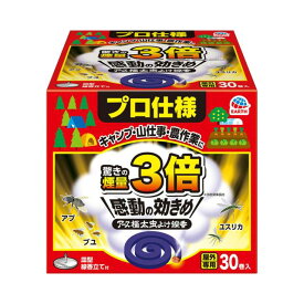 アース 極太虫よけ線香 箱入 30巻