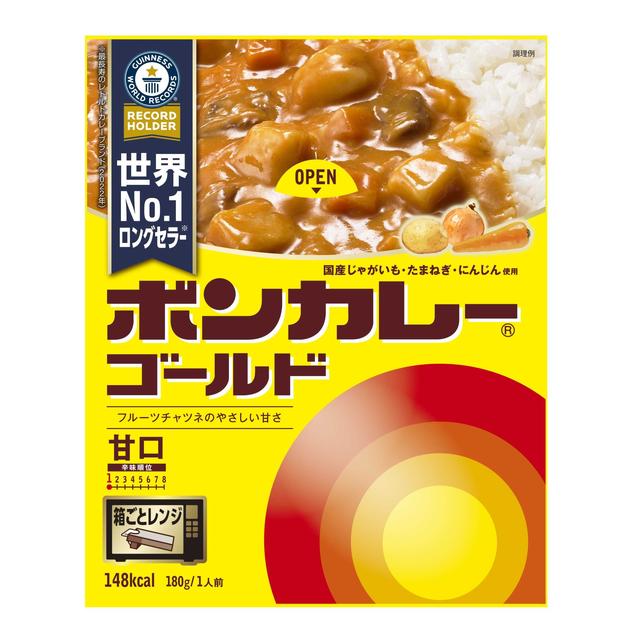 ◆大塚食品 ボンカレー ゴールド 甘口 180g