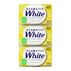 花王石鹸ホワイト リフレッシュ・シトラスの香り バスサイズ 3コパック