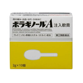 【指定第2類医薬品】ボラギノールA 注入軟膏 2g×10個