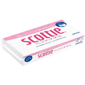 日本製紙クレシア スコッティ ハンドタオル 100組