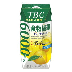 ◆森永TBCダイエットサポート食物繊維 200ML【24本セット】
