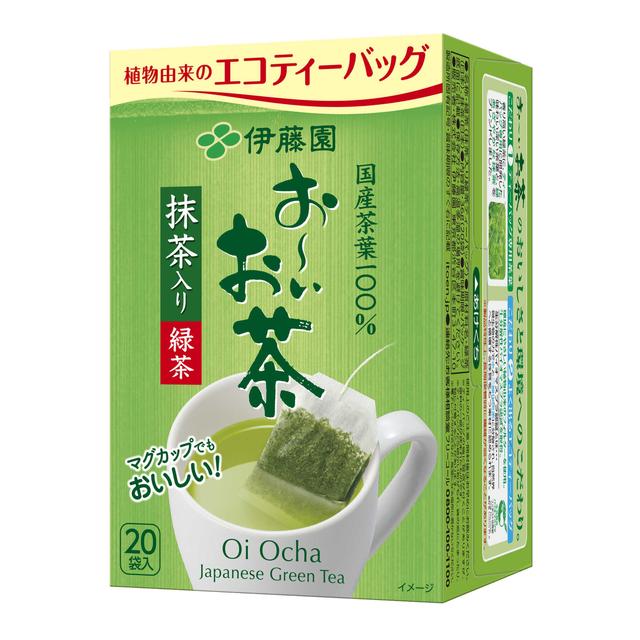 ◆伊藤園 お〜いお茶 抹茶入り緑茶ティーバッグ 20袋