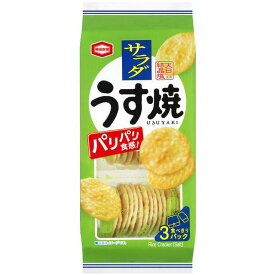 ◆亀田製菓 サラダうす焼 80g【12個セット】