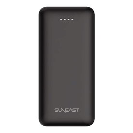 【全品3%OFFクーポン配布！】SUNEAST モバイルバッテリー 10000mAh ワイヤレス充電機能付 高速充電 最大PD20w マグネット装着 機内持ち込み可能 3台同時充電可能 pd qc充電 ブラック 国内正規品 SE-MBMWP0110BK