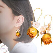 楽天市場】真珠 フック（モチーフ花）（ピアス｜レディースジュエリー 