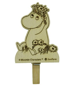 Moomin　フローレン　木製クリップピック