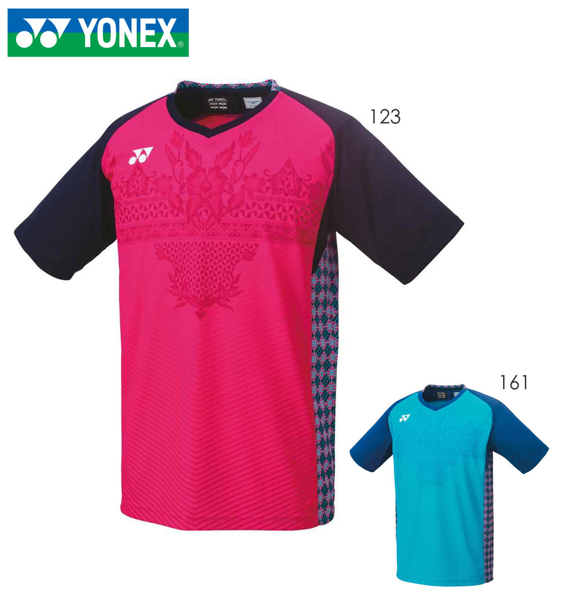 YONEX 10445 メンズゲームシャツ(フィットスタイル) テニス・バドミントンウェア(ユニ/メンズ) ヨネックス 2022FW【メール便可/日本バドミントン協会審査合格品】：ラケットプロショップ SUNFAST