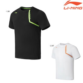 LI-NING ATSS055 トレーニングシャツ バドミントンウェア(ユニ・メンズ) リーニン【メール便可】