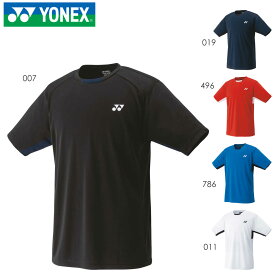 YONEX 10810 ユニゲームシャツ トップス テニス・バドミントンウェア(ユニ/メンズ) ヨネックス 2023SS【日本バドミントン協会検定合格品/メール便可】