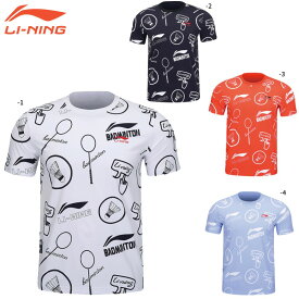 LI-NING AHST701 トレーニングTシャツ バドミントンウェア(ユニ/メンズ) リーニン【メール便可】