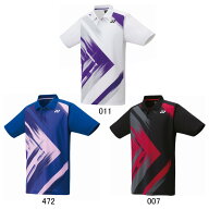 YONEX 10681 ユニゲームシャツ ウェア(ユニ) テニス・バドミントン ヨネックス【メール便可/日本バドミン…