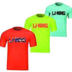LI-NING AHSM122 トレーニングTシャツ(ジュニア) バドミントンウェア リーニン【メール便可】