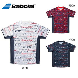 Babolat BTUMJA06 ショートスリーブシャツ(ユニ/メンズ) テニスウェア バボラ 【メール便可】