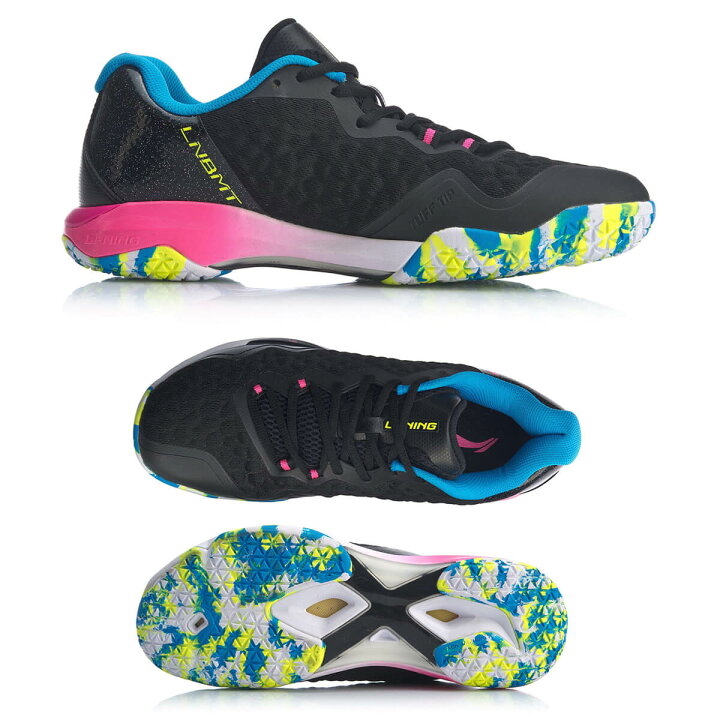楽天市場】LI-NING AYZQ007 バドミントンシューズ(ユニ/メンズ 
