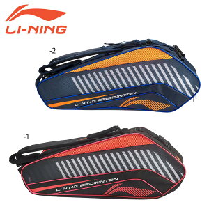 LI-NING ABJP054 ���P�b�g�o�b�O(6�{��) �o�h�~���g���o�b�O ���[�j��