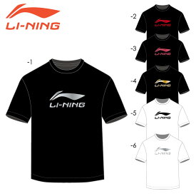 LI-NING ATSR469 ロゴTシャツ バドミントンウェア(ユニ) リーニン【メール便可】