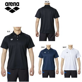 arena ARN-0334 ポロシャツ 半袖シャツ(衿付き)(メンズ) 水泳 アリーナ 2021秋冬【メール便可/取り寄せ】