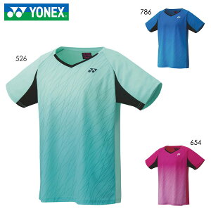 YONEX 20661 ゲームシャツ ウィメンズ ウェア(レディース) バドミントン・テニス ヨネックス 2022SS【日本バドミントン協会審査合格品/取り寄せ/メール便可】