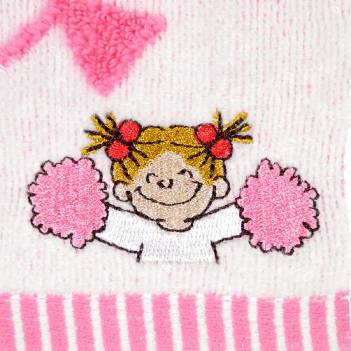 楽天市場 新商品 ココちゃん ハンドタオルフラッグ Ryz 872グリーティングライフ Coco キャラクターグッズ かわいい ハンカチ ワンポイント刺繍 サンフェロー