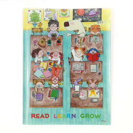 ココちゃん 4ポケットクリアフォルダー[A4] スクール RYZ-975 グリーティングライフ coco ココちゃんグッズ キャラクター