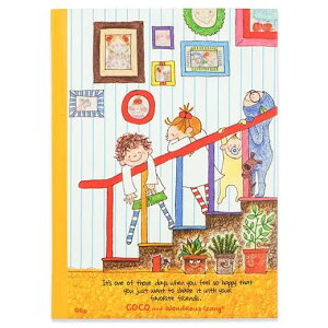 ココちゃん イラストが毎ページ変わる日記帳 階段 RYD-1090 グリーティングライフ キャラクターグッズ かわいい 文具 大人 サカモトリョウ COCO ダイアリー 記録 ノート