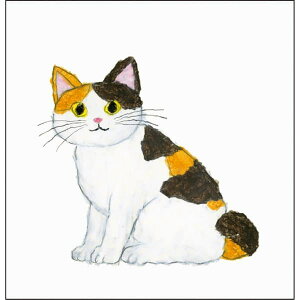 お年玉ぽち袋 米津祐介 ポチ袋 三毛猫 5枚入 YZP-429 グリーティングライフ ポチ袋 封筒 お正月